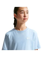 Dětské tričko Nike Sportswear modré FZ5177 407