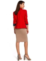 S154 Sako s jedním knoflíkem - červené