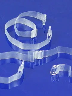 Silikonová ramínka RT03 10 mm plasový háček