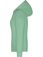 Daiber 8033 Dámská mikina s kapucí "Lounge" 02.8033 jade green