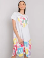 Šaty DHJ SK 13119.26P bílá