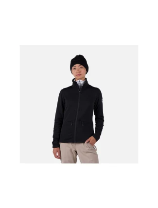 Rossignol W Blackside Fleece Fz mikina černá Rossignol W Blackside Fleece Fz mikina černá