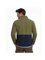 Geographical Norway pánský fleece Touki Fz Kaki Db Men 233 kaki (WZ6702H/GN-Kaki)