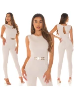 Sexy kombinéza se zlatou sponou - Koucla