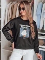 Dámská mikina GOOSHY černá FashionStreet BY1429