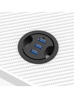 Herní stůl Huzaro Hero 2.5 White RGB