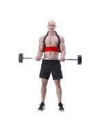 Cvičitel svalů bicepsu Arm blaster HMS ABX02 červený