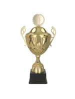 Zlatý kovový hrnek s víčkem MUFA Zlatý kovový hrnek s víčkem MUFA