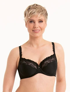 Eloise podprsenka s kosticí . 5294 black - RosaFaia
