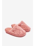 Dětské bačkory s kožíškem – růžové Norene Dětské bačkory s kožíškem – růžové Norene
