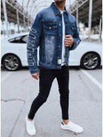 Pánská modrá džínová bunda FashionStreet TX4723