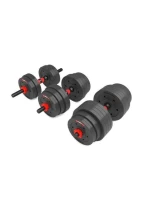 Kompozitní činky-Straps 2v1 SGP40 HMS 40kg