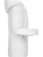 Daiber 8024 Pánská raglánová mikina s kapucí 02.8024 white