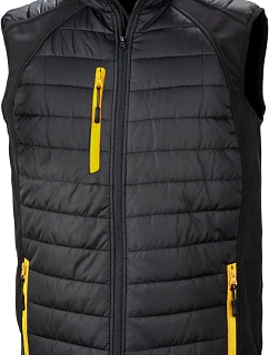 Result R 238X Hybridní vesta "Compass" 30.238X black/yellow