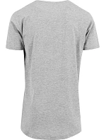Build your Brand BY 028 Pánské tričko "Shaped Long" 56.0028 heather grey Build your Brand BY 028 Pánské tričko "Shaped Long" 56.0028 heather grey