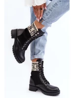 Dámské pracovní boty s ponožkou černou Hakina