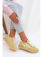 Sneakers Dámské Sportovní Žluté Tarlisse