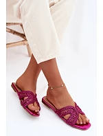Dámské ploché fuchsiové Fariella