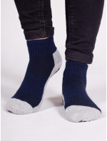 Yoclub Ponožky do půli lýtek s ABS 2-pack SKA-0131U-AA0A-003 Vícebarevné