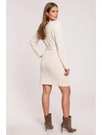 Dámské úpletové šaty K123 - Makover Dámské úpletové šaty K123 - Makover