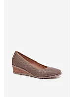 Polobotky na podpatku model 226087 Step in style