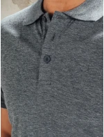 Pánská tmavě šedá polokošile FashionStreet PX0509