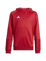 Dětská mikina adidas Tiro 23 Competition Hoodie červená HI3052