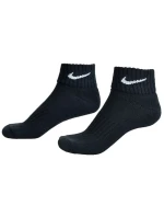 Nike Value Cotton Quarter ponožky 3 páry SX4926 001 Nike Value Cotton Quarter ponožky 3 páry SX4926 001