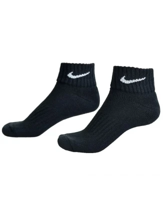 Nike Value Cotton Quarter ponožky 3 páry SX4926 001 Nike Value Cotton Quarter ponožky 3 páry SX4926 001