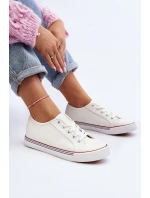 Dámské tenisky z ekokůže bílé Lirean Dámské tenisky z ekokůže bílé Lirean