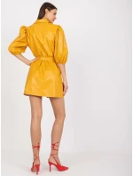 Šaty LK SK 508478.64P tmavě žlutá Šaty LK SK 508478.64P tmavě žlutá