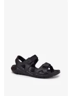 Dámské pěnové sandály na platformě Big Star – černé