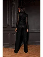 Dámský Overal  WPS357-2 černý - Roco Fashion