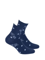 Chlapecké vzorované ponožky Wola W44.P01 U44.P01 33-38