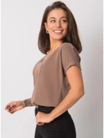 Tričko RV TS 4832.11P hnědé