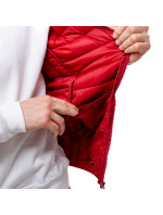 Pánská prošívaná vesta GLANO - tmavě červená