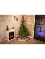 DEKORATIVNÍ PLASTOVÁ CETKA 6CM SADA 35 KS ZLATÁ