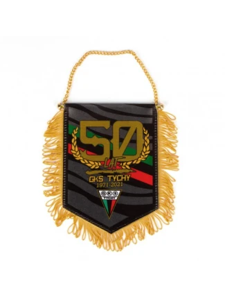 Prapor k 50. výročí GKS Tychy