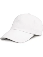 Result Headwear RC 024X 6 panelová nízkoprofilová kšiltovka 28.024X white