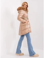 Dámská bunda NM KR TR8173.96P světle hnědá - FPrice