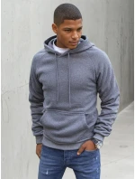 Pánská tmavě šedá mikina FashionStreet BX5479