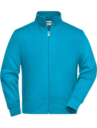 Daiber JN 836 Mikina se stojáčkem 02.0836 turquoise Daiber JN 836 Mikina se stojáčkem 02.0836 turquoise