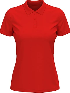 Stedman Lux Polo Women Dámské piqué polo "Lux" 05.9160 scarlet red