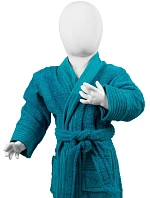 The One Towelling Baby Bathrobe Dětský župan 48.1007 turquoise The One Towelling Baby Bathrobe Dětský župan 48.1007 turquoise