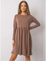 Šaty RV SK 5889.41P hnědá Šaty RV SK 5889.41P hnědá