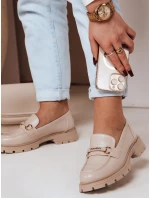Dámské béžové mokasíny MNIMNI FashionStreet ZY0659 Dámské béžové mokasíny MNIMNI FashionStreet ZY0659