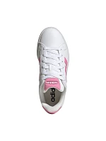 Dětské boty adidas Grand Court 3.0 white and pink HP3528