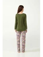 Vamp - Dámské pyžamo s květinami 21065 - Vamp