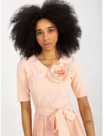 LK SK 506551 šaty.76P broskev LK SK 506551 šaty.76P broskev