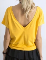 Tričko RV TS 4662.86 tmavě žlutá